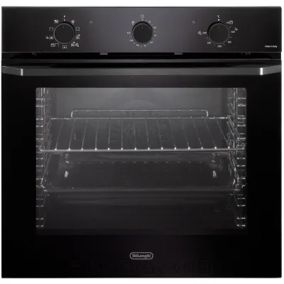 PRONTA CONSEGNA - De Longhi Forno elettrico multifunzione da incasso NKM 7NL finitura nero da 60 cm