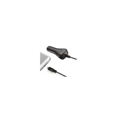 CELLY MICROUSB CAR CHARGER 5W BLACK CCMICRO