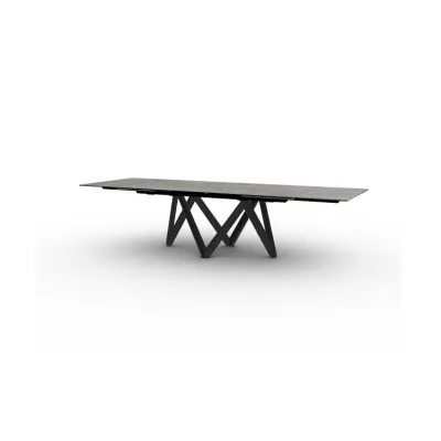 PRONTA CONSEGNA - Calligaris OUTLET Tavolo allungabile Cartesio CS4111-R 160 MTO - basamento in frassino P15L e piano in ceramica P1C da 160x90cm