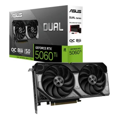 ASUS Dual NVIDIA GeForce RTX 5060 Ti 8GB GDDR7 OC Edition