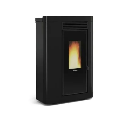 Extraflame Stufa a pellet canalizzata slim ANNABELLA PLUS 5.0 1290401 finitura nero