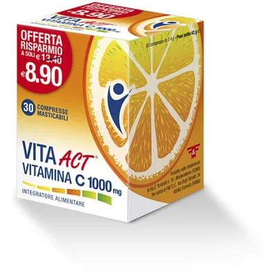 Vita Act Vitamina C 1000mg 30 Compresse