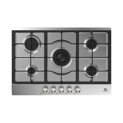 Master Kitchen Piano cottura a gas MKHG 754101-PR TC XS finitura acciaio inox da 75 cm