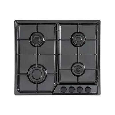 De Longhi Piano cottura a gas FFN 46 ASV finitura nero da 58 cm