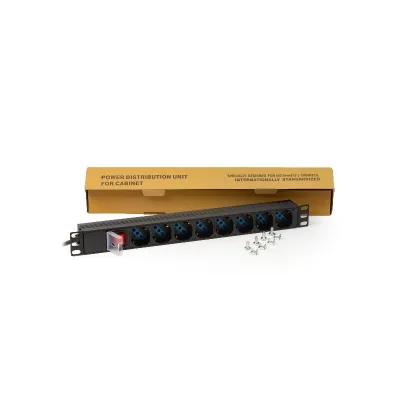 NEO MULTIPRESA DA RACK 19  8 PRESE UN LK10051