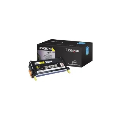 TONER ORIGINALE LEXMARK X560DN X560H2YG GIALLO 10K