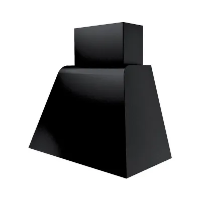 Elleci Cappa a parete aspirante BRIO KGPB8040M finitura G40 nero da 80 cm