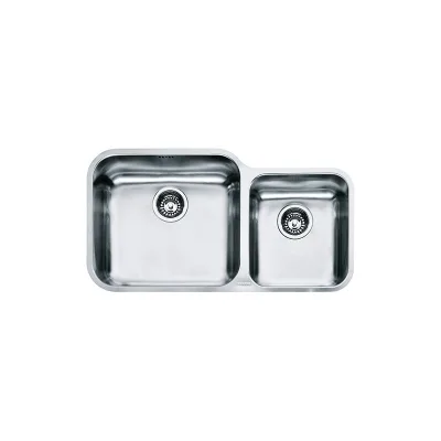 PRONTA CONSEGNA - Franke Lavello due vasche Vasche Sottotop GAX 120 122.0021.447 finitura inox satinato da 78x40 cm