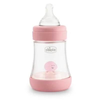 CHICCO BIBERON PERFECT5 GIRL 150 SILICONE 1 FLUSSO