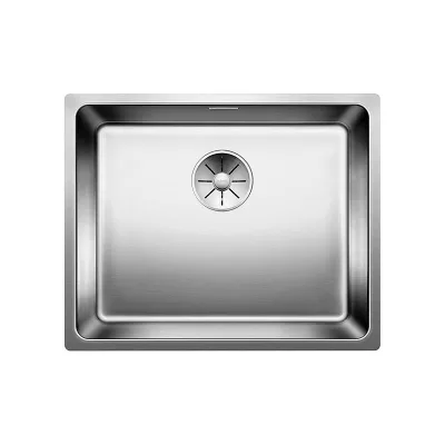 PRONTA CONSEGNA - Blanco Lavello una vasca ANDANO 500-U 1518313 in acciaio inox da 54x44 cm - Sottotop
