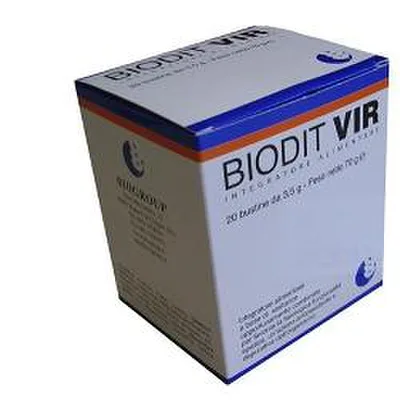 Biodit Vir Integratore Funzionalità Epatica 20 Bustine