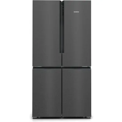Siemens Frigorifero side by side 4 porte a libera installazione KF96NAXEA finitura acciaio nero da 91 cm - PROMOZIONE ATTIVA FINO AL 19/10