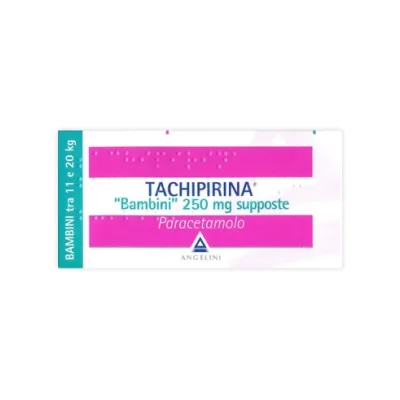 TACHIPIRINA BAMBINI 10 SUPPOSTE 250MG