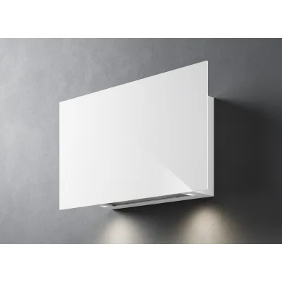 Falmec Cappa a parete Cover finitura vetro bianco da 85 cm - IN PROMOZIONE CON VOUCHER FINO AL 6/07