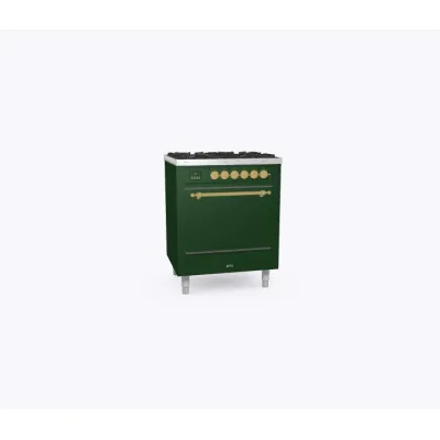 Ilve Cucina P07N da incasso Nostalgie P07DQNE3 forno cieco e piano cottura 4 fuochi con dual da 70 cm - IN PROMOZIONE FINO AL 6/07