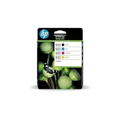 MULTIPACK 4PZ CARTUCCIA ORIGINALE HP 6ZC73AE 903 NERO+COLORE OfficeJet Pro 6860