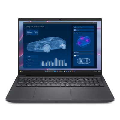 DELL PRO MAX 16 MC16255 Copilot+ PC AI WORKSTATION MOBILE 16" WUXGA AMD RYZEN AI 7 PRO 450 RAM 32GB-SSD 1TB NVMe-NVIDIA RTX PRO