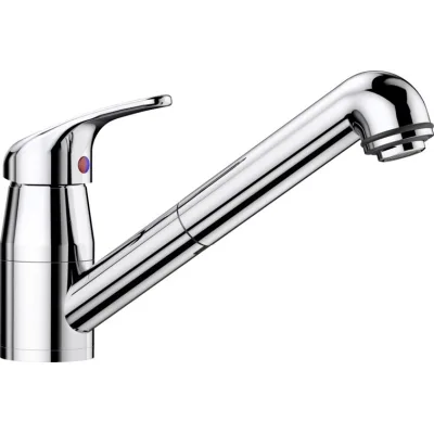 Blanco | Miscelatore monocomando sottofinestra con doccetta estraibile DARAS-S-F 1521752 finitura cromato