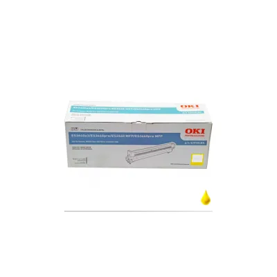 TONER ORIGINALE OKI 43837105 ES3640 A3/PRO GIALLO