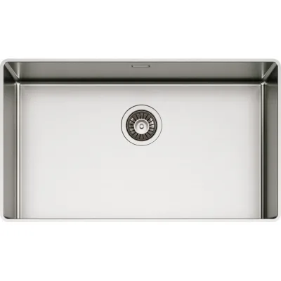 Schock Lavello una vasca NEW TECHNICK SLIM N100 XL TECN100XLS finitura inox spazzolato da 71.6x41.6 cm
