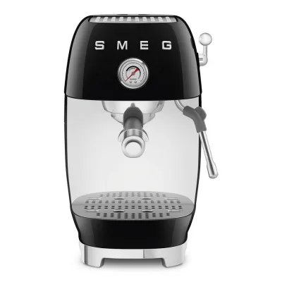 Smeg Macchina da caffè espresso manuale con estrazione a freddo ECF03BLEU finitura nero