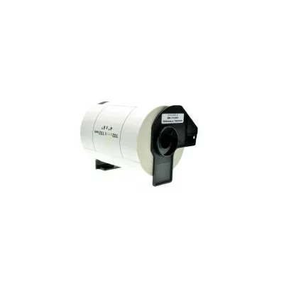 ETICHETTE COMPATIBILI BROTHER DK11241 DK-11241 152mm 102mm 200pz CON SUPPORTO