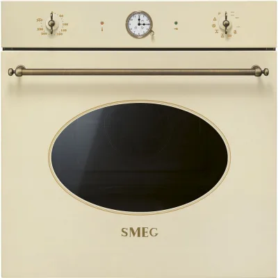 Smeg Forno termoventilato SFP68C1TPO finitura panna e ottone lucido da 60 cm - IN PROMOZIONE FINO AL 30/06