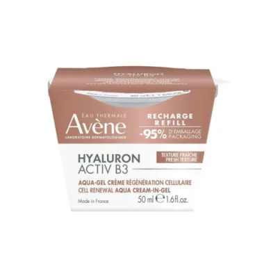 AVENE HYALURON ACTIV B3 ACQUA GEL REFILL 50 ML