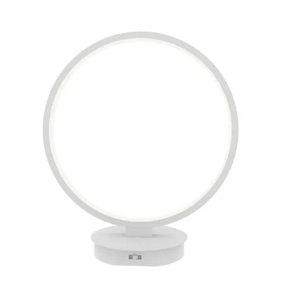 Lumetto da tavolo LED bianco in alluminio, 15W, CCT, 31.6x30cm