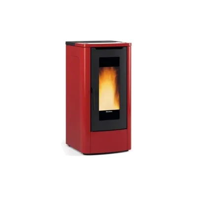 Extraflame Stufa a pellet canalizzata TEOREMA PLUS AD 1295750 finitura bordeaux