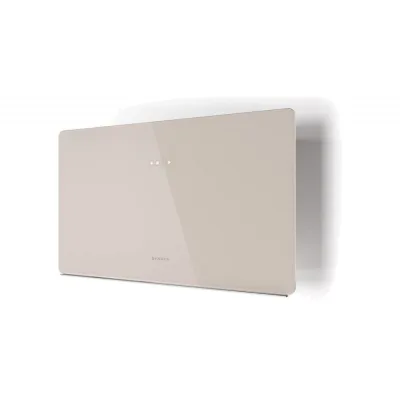 PRONTA CONSEGNA - Faber Cappa a parete GLAM FIT ZERO DRIP SAND 80 330.0615.654 finitura vetro sabbia da 80 cm