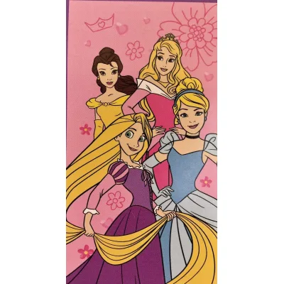 Principesse - Telo Mare in spugna Hermet Disney 70x140