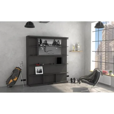 SmartBeds Letto matrimoniale girevole a scomparsa LMG FOR TV da 181 cm