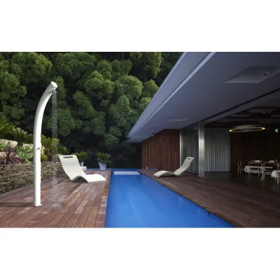 Arkema Doccia solare Jolly in alluminio in diverse finiture da h. 228 cm