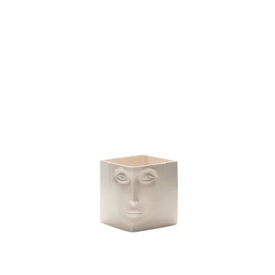 Adriani & Rossi Vaso con viso Ginevra in ceramica