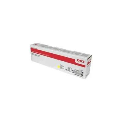 TONER ORIGINALE OKI GENUINE ES8434 46861325 GIALLO 10K