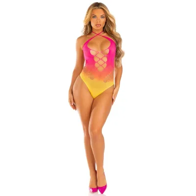 Body Sexy Seamless Ombre Halter