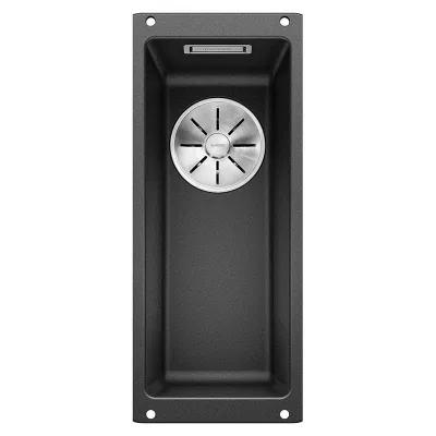 PRONTA CONSEGNA - Blanco | Lavello una vasca SUBLINE 160-U 1513399 finitura antracite da 19x46 cm - Sottotop