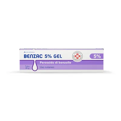 Benzac Gel 5% Crema Per Acne 40G