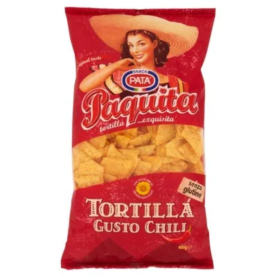 Pata Paquita Tortilla Gusto Chili 400 gr