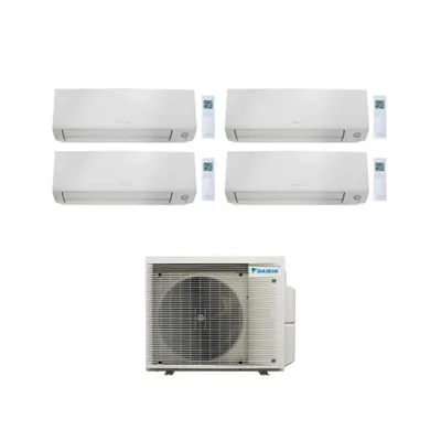 Climatizzatore Condizionatore DAIKIN Quadri split BLUEVOLUTION 7+7+7+7 serie PERFERA ALL SEASONS Inverter con 4MXM80A R-32 WIFI INTEGRATO 7000+7000+7000+7000 A+++/A++