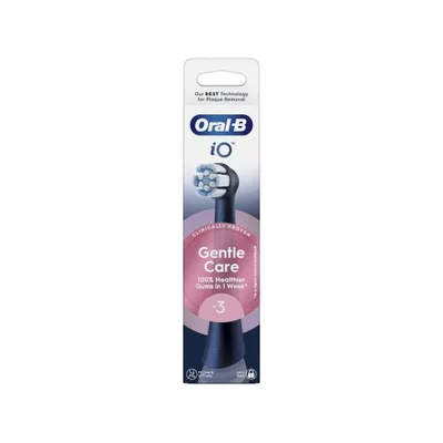 ORALB POWER REFILL IO GENTLE CARE NERO 3 PEZZI