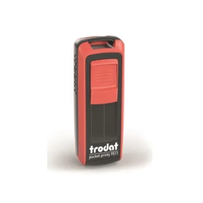 TRODAT POCKET PRINTY 9511 NERO/ROSSO FUOCO 148739