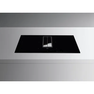 Falmec Piano cottura a induzione con cappa integrata Quantum Pro in vetroceramica nero da 84 cm - IN PROMOZIONE CON VOUCHER FINO AL 6/07