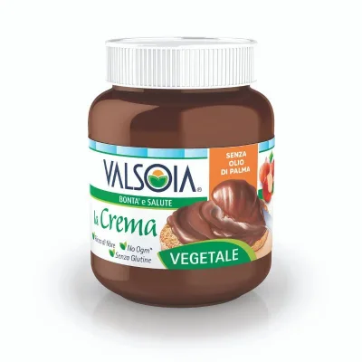 La Crema Spalmabile alle Nocciole Valsoia 400 gr