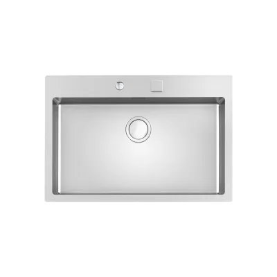 Foster Lavello una vasca 3366 050 finitura acciaio inox da 77x52 cm - IN PROMOZIONE FINO AL 30/06