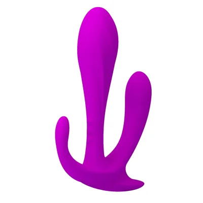 Pretty Love Edgar Dildo Silicone Tripla Stimolazione Rosa Waterproof Sex Toy