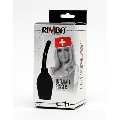 Rimba doccia 350 ml Anale Vaginale Ugello Flessibile Nero