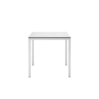 Scab Tavolo fisso Mirto art. 2422 con struttura in metallo e piano in stratificato compact da 80x80 cm - CON VOUCHER 15% NEL CARRELLO