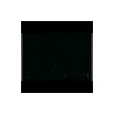 PRONTA CONSEGNA - AEG Piano cottura a induzione NII 84R00 FB in vetroceramica nero da 78 cm